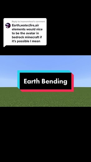 How to Earth Bend in Minecraft: Earth Spikes Tutorial