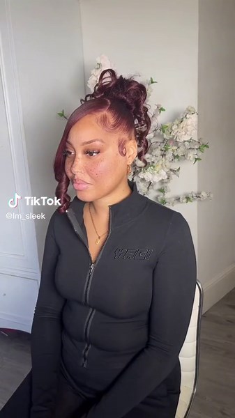 Chic Side Bang Messy Bun Tutorial