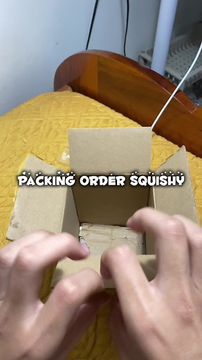 Packing Orders of Squishies: ASMR Experience