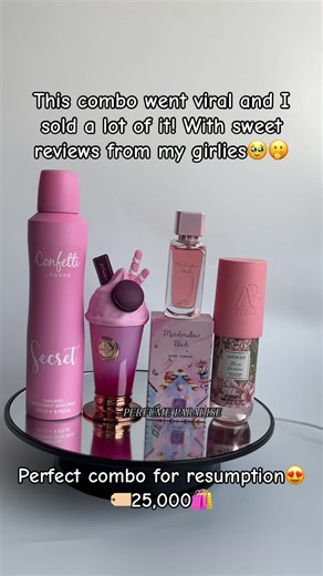 Best Selling Perfume Combo Now Available in Lagos