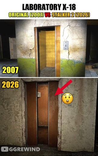 ☢️ STALKER 2 Devs Reworked X-18?! 😮 Original (2007) vs Patch 1.9 (2026) #Shorts #Stalker2