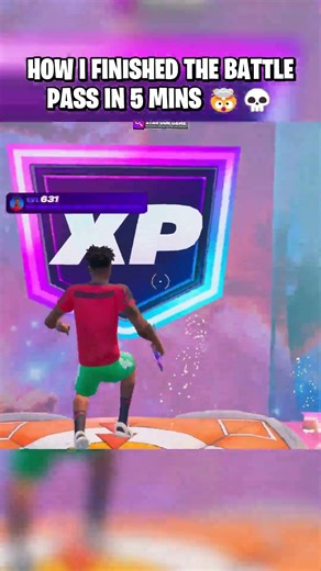 This SECRET XP MAP got me to MAX Battle Pass already😭 #fortnite #fortnitexp #fortnitemap
