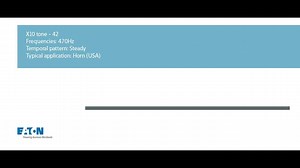 X10 42 Eaton Fire Tone - Eaton videos