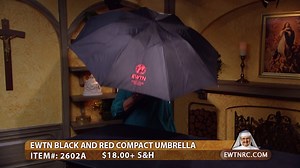 4.8K views · 27 reactions | Don't let a rainy day catch you unprepared! Get this compact EWTN umbrella today. And remember, every purchase made at ewtnRC.com directly supports Mother Angelica's mission! | EWTN Religious Catalogue | Facebook
