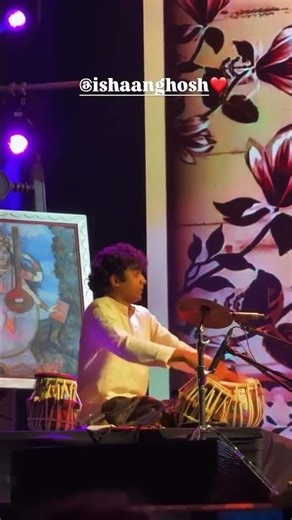 The Tabla Smiles When Ishaan Ghosh Plays #tablalive
