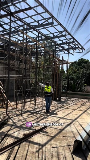An architect’s dream is an engineer’s nightmare. I wanted a cantilevered roof with no columns. That meant changing from an RC slab to a steel structure. Here’s how the dream survived. #ArchitectTok #Cantilever #ArchitectureDesign #StructuralEngineering #DesignThinking #KenyaArchitecture