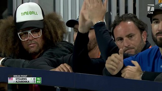 Redfoo returns! LMFAO rapper makes main-draw debut on ITF circuit