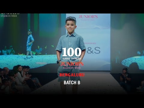 100 Runway Showcase | Junior's Fashion Week | Bengaluru | Batch A