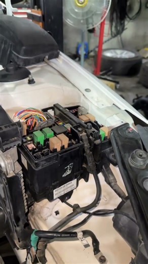 Remove fuse box battery wire! #auto #automobile #youtubeshorts #mechanic #carsensor #election