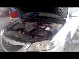 HOW TO REPLACE TIMING BELT ON MAZDA 6 (2.0 DIESEL)