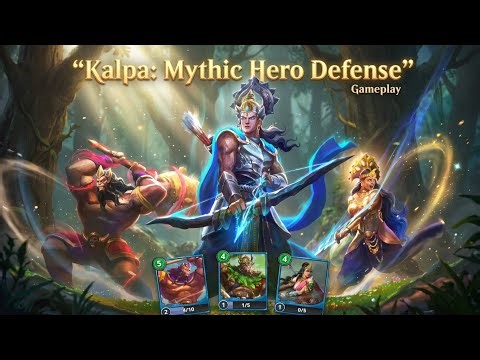 Kalpa: Mythic Hero Defense Gameplay 🔥 Epic Mythological Battles | @Mauraxgaming 