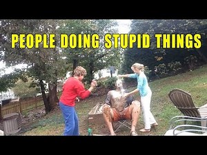 People doing stupid things - Funny video 2017