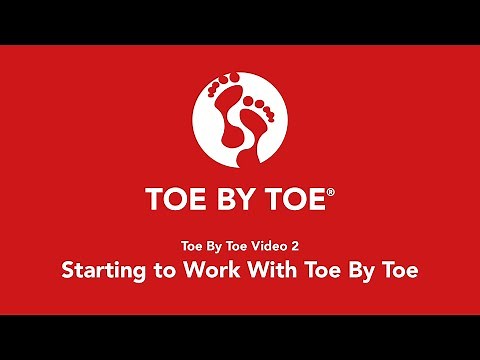 Toe By Toe Video 2 - Starting to Work With Toe By Toe