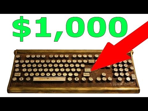 I BOUGHT A 1000$ KEYBOARD