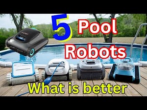I review 5 pool robot vacuum pros and cons