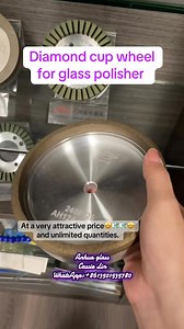 Diamond cup wheel for glass straight line edge grinding machine At a very attractive price🤩 and unlimited quantities. Welcome to inquiry and order! WhatsApp: 8613501535780 Email：wasonhardwareseven@gmail.com #glasstools #diamondwheel #glasspolisher #mirror #FramelessGlassPoolFence #glassfactory #architecturalglass #designwithglass #glassbalustrade #vitrerie #verrearchitectural #glassfeatures #glassdoor #glassdesign #spiegels #vidraçarias #espelhos #vidrio #verres #زجاج #sklenarstvo | ANHUA Glas