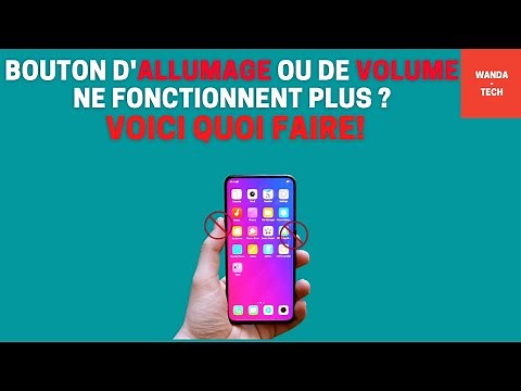 Bouton d'allumage ou volume ne fonctionne plus, voici quoi faire
