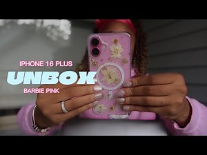 UNBOX IPHONE 16 PLUS/ BARBIE PINK