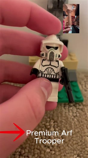 The newest edition to my LEGO Star Wars mini figure collection.