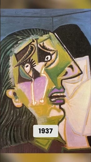 Picasso's Weeping Woman: Muse, Mistress, and Masterpiece Explained #shorts