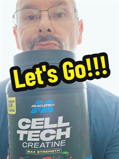 MuscleTech CELL TECH Creatine!! Max Strength with 10G of Creatine Monohydrate!!#Inverted