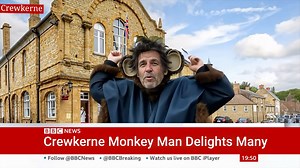 The Crewkerne Monkey Man has been a fixture of the town since 1987, we’re glad to see that he is finally getting the respect he deserves. | The Crewkerne Gazette