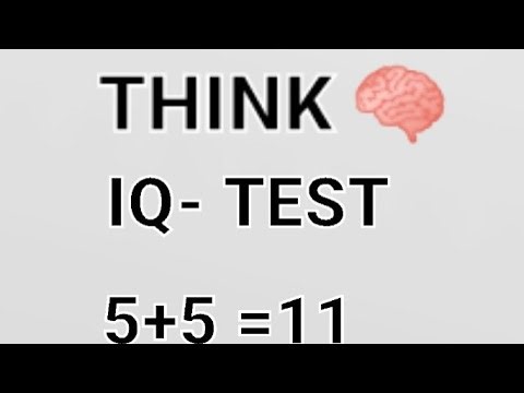 IQ test Basic math test and iq challenge 🧠🤔