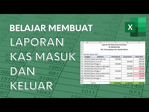 How to Create a Daily Cash Inflow and Outflow Report - Cash Book | Excel Tutorial for Beginners -...
