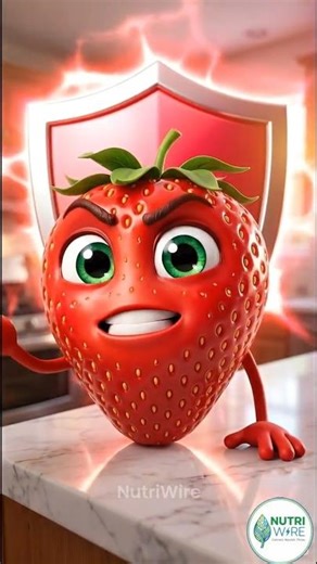 Banana, Apple & Strawberry Explained 🍌🍎🍓 | Boost Energy & Immunity” #ai #talkingobjects