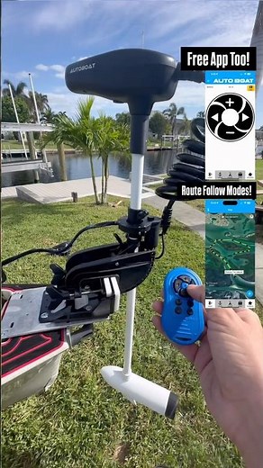 Hack Trolling Motor With GPS Remote Kit From AutoBoat