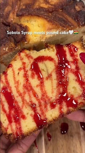 Sobolo Syrup Pound Cake | Ghana-Inspired Dessert Recipe 🍰✨🇬🇭