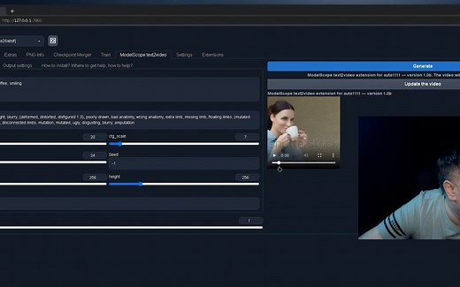Stable Diffusion – ModelScope text2video_哔哩哔哩_bilibili