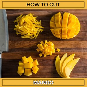 7.2K views · 274 reactions | Slice & Dice: 5 Simple Mango Cutting Techniques! 省 | Not Another Cooking Show | Facebook