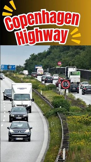 Denmark Highway Drive | Scenic Roads in Denmark 🇩🇰 | European Road Trip Adventure 2025