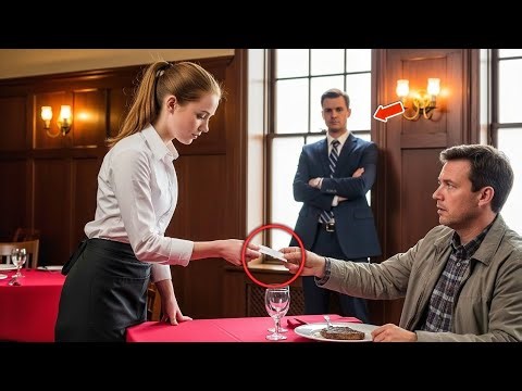 A Billionaire Went Undercover to Order a Steak — But the Waitress Slipped Him a Note That Changed