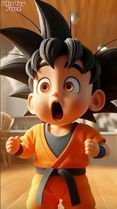 Dragon Ball Story: Young Goku Is Left Home Alone and Vegeta Walks Away #goku #dragonball
