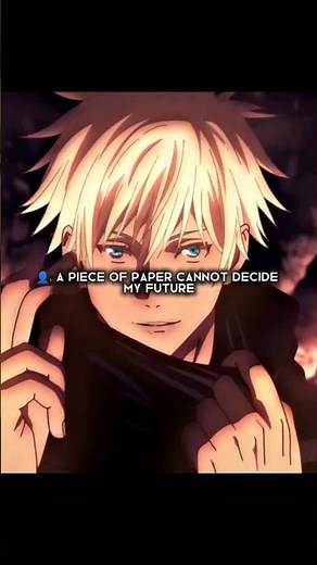 A piece of paper cannot decide my future #trending #anime #animeart #animeedits #viral #shorts