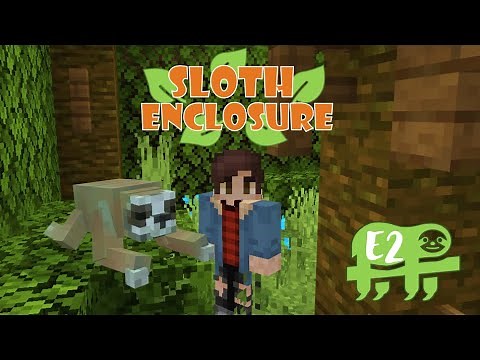 Sloth Enclosure 🐾Minecraft Zoo E2