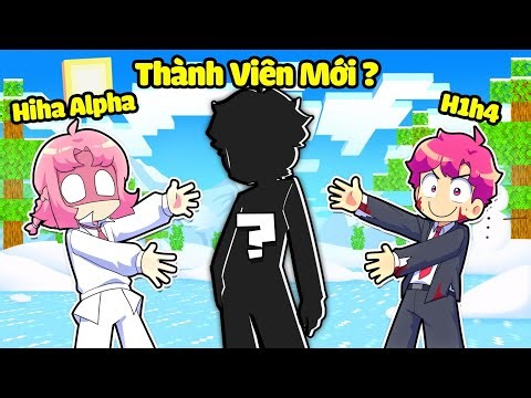 Hiha Alpha and H1h4 are LOOKING FOR NEW MEMBERS TO JOIN THE HIHA AUT VILLAGE in Minecraft 🤩😱