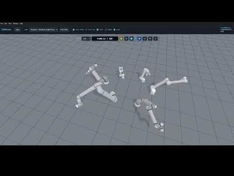 6 Robots in Motion – 3DWorks Viewer Demo | Robot Simulation