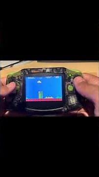 Play Super Mario Bros on Game Boy Advance #supermariobros #shortfeed #retrogaming #nes #gba