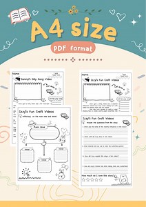 15 histoires pour la 4e à la 6e année, feuille de travail de compréhension de l'écrit pour l'école à la maison, imprimables sur le thème de la profession - Etsy France