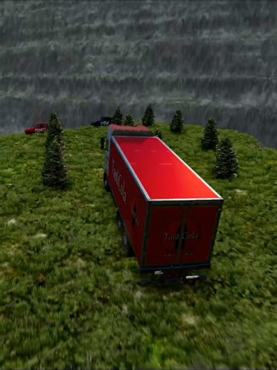 Lego car VS giant lava pit #92 - BeamNG.drive