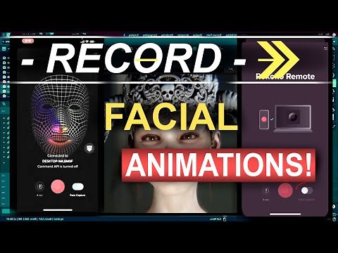 RECORDING Facial MOCAP - (iPhone - Rokoko)