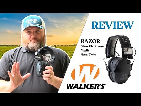Razor Slim Electronic Muffs - Patriot Series - Review
