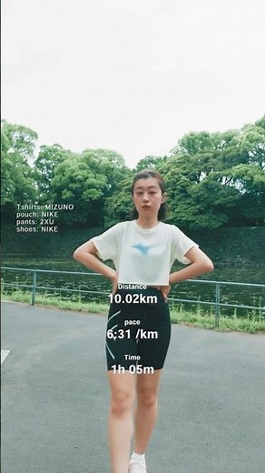 皇居2周走ってみた☁️2XUのコンプレッションレギンスで挑戦