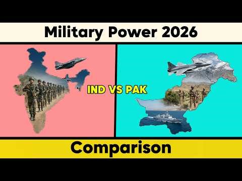 India vs Pakistan 2026 Real Military Power Comparison