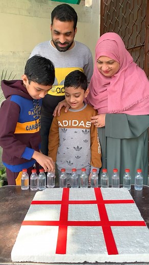 Blind Challenge of Tic Tac Toe | Let's Start Fun Wonder Family 5! Exciting #shorts #youtubeshorts