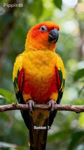 Top 10 Most Beautiful Parrots in the World 🦜 | Colorful Parrots and Their Countries