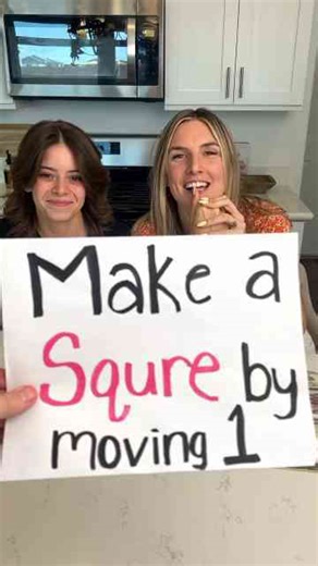 Move One to Make It Square | Mind-Bending Puzzle Challenge